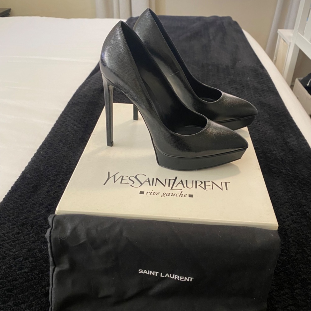 YSL Platform Pumps - Picture 3 of 4